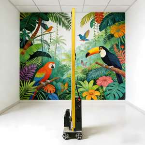 طابعة نافثة للحبر بالأشعة فوق البنفسجية LC-A2 للواجهات المعدنية مع رأس طباعة DX7، تصميم قابل للطي ومحمول - Product Image 1