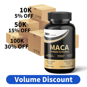 Cápsulas OEM Maca Man Power Plus, Cápsulas de Extracto de Ginseng Rojo, Fórmula y Empaque Personalizados, Ventaja de Costo al por Mayor y Suministro Estable - Product Image 3