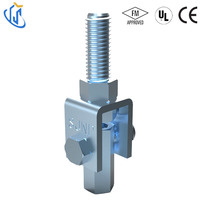 UTT14 Fixation universelle pivotante ultra-résistante pour tiges filetées de M6 à M100 pour support de conduites aériennes