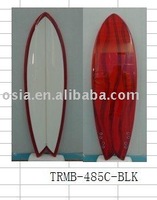 Planche de surf professionnelle unisexe en EPS, fibre de verre et polyester, Mini-Malibu, logo personnalisé pour les grandes vagues