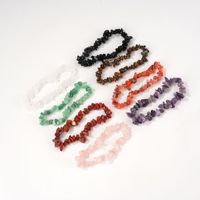 Bracelet artisanal de perles en pierres naturelles irrégulières colorées style bohème, best-seller transfrontalier Wish
