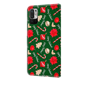 Housse en cuir de noël pour <span class=keywords><strong>iPhone</strong></span> 17 16 15 14 <span class=keywords><strong>13</strong></span> 12 11 Xr étui portefeuille à <span class=keywords><strong>rabat</strong></span> couverture de téléphone - Product Image 2