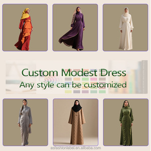 Hot Sale Ramadan New Design Islamic Clothing Satin Diamond Dubaomen Muslim <strong>Abaya</strong> Dress Modest <strong>Abaya</strong> Cardigan - Product Image 5