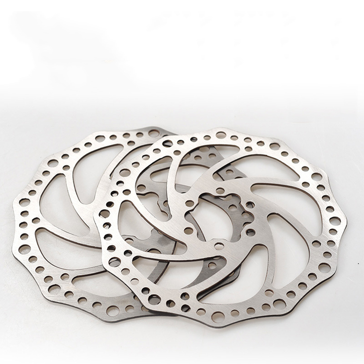 Rotor De Disque De Frein Vélo 160mm Lrtzizy - Acier Inoxydable, Fixation 6 Trous, Pour Route, VTT, BMX