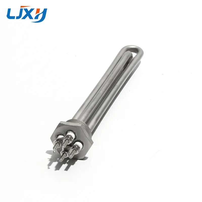 LJXH 36V/48V Low Voltage Electric Resistance DN25 1'' Water Heating Element Screw in Tubular Heater All 304SUS 600W-1500W