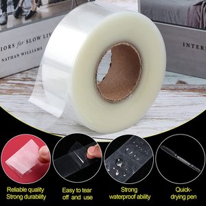 Miếng Dán Nhãn Hình Chữ Nhật Miếng Dán Wafer Trong Suốt Nhãn Chống Thấm Nước Miếng Dán Nhãn Trong Suốt Để Bảo Vệ Miếng Dán Số Mã Vạch - Product Image 2