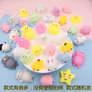 Juguetes blandos de animales Kawaii para niños, pelotas antiestrés para apretar, recuerdos de fiesta, juguetes para aliviar el estrés para cumpleaños - Product Image 5
