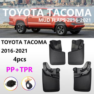 Garde-boue Toyota Tacoma 2016-2021 4 pièces en matériau PP TPR - Product Image 1