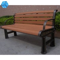 Banc extérieur urbain de jardin de rue pour la communauté publique et la publicité commerciale pour des secteurs de parc municipal
