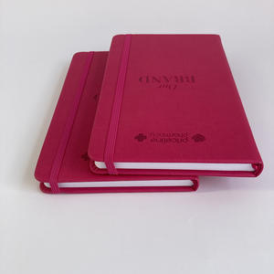 Cahier <span class=keywords><strong>Moleskine</strong></span> de planificateur de couverture en cuir élastique personnalisé bon marché pour étudiants - Product Image 5