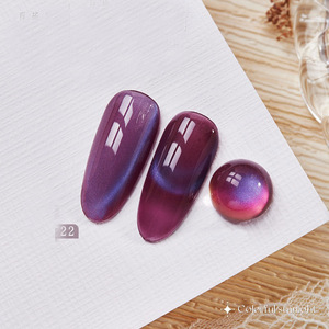 Lot de 50 cartes d'échantillons de vernis gel UV œil de chat 15 ml pour salon de manucure – Personnalisables - Product Image 6
