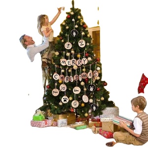 Rodajas de Madera Natural para Regalos Promocionales - Rodajas de Árbol sin Perforar con Corteza para Proyectos de Bricolaje - Product Image 4