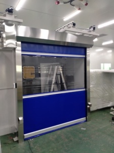 Cách âm cửa cuốn con lăn nhanh mở với tốc độ lên tới 1.5 mét mỗi giây bởi siêu thị và công nghiệp thực phẩm - Product Image 4