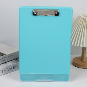 Carpeta de Presentación Plegable de PVC de Alta Calidad con Portaplumas, Portapapeles de Plástico Resistente para Documentos de Oficina y Escolares - Product Image 6