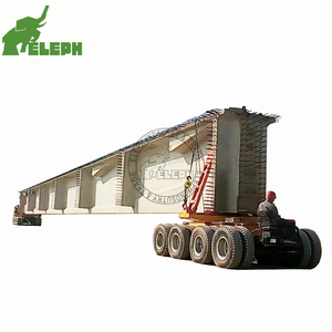 Remolque de Transporte de Vigas de Alta Calidad de 100 Toneladas para Movimiento en Obras de Construcción - Product Image 6