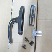 Accessoires de quincaillerie pour fenêtres, poignée de fenêtre multipoints en alliage d'aluminium pour fenêtre à battants