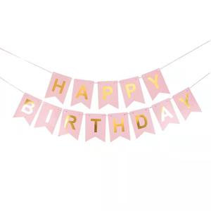 11.5*16cm מסיבת נייר הבאנר גבתון שמח יום הולדת דגל צבעוני מסיבת יום נישואים קישוט באנרים עבור תינוק מבוגרים יום הולדת - Product Image 6