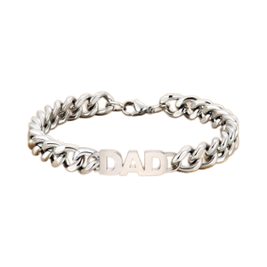 Venta al por mayor <span class=keywords><strong>de</strong></span> pulseras <span class=keywords><strong>de</strong></span> cadena <span class=keywords><strong>de</strong></span> estilo cubano para los hombres accesorios <span class=keywords><strong>de</strong></span> moda para el día del padre o el <span class=keywords><strong>cumpleaños</strong></span> del <span class=keywords><strong>hijo</strong></span> - Product Image 1