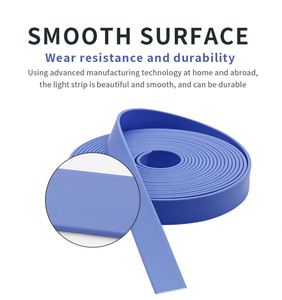 PVC bọc nylon không thấm nước Vải cho làm chó cổ áo dây xích sử dụng dây đeo bền độ bền cao màu rắn chấp nhận tùy chỉnh - Product Image 4