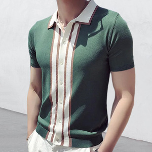Nouveau Polo d'été pour Homme – Coupe Slim, Manches Courtes, Col Revers, Couleurs Assorties – Vêtement Masculin - Product Image 3
