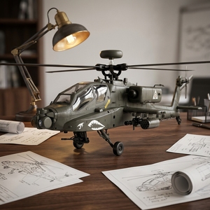 Yuxiang F11s 1:32 Elicottero Apache Telecomandato Versione Intelligente Multifunzionale per Principianti - Product Image 5