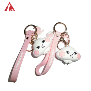 Porte-clés en PVC personnalisé sur mesure avec logo client pour promotion, fabriqué en usine depuis 22 ans, spécialisé dans les porte-clés d'action en PVC OEM - Product Image 2