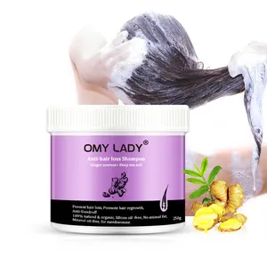 Omy Lady Glatze Behandlung Haar starkes Shampoo natürliches Olivenöl für Haarwuchs