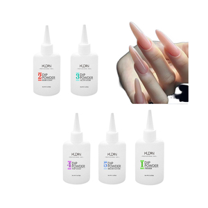 Sistema de pegamento de 56Ml al por mayor, <span class=keywords><strong>base</strong></span> activadora de puntas de <span class=keywords><strong>uñas</strong></span> desnudas y capa superior, salón de <span class=keywords><strong>uñas</strong></span> <span class=keywords><strong>para</strong></span> sumergir pegamento en polvo - Product Image 1