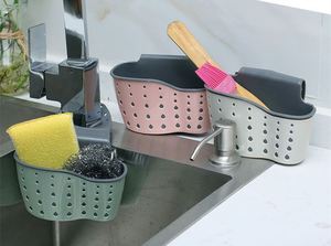 Drain <b>Basket</b> Kitchen Double -layer Draining <b>Basket</b> Storage <b>Basket</b> Hanging Bag Sink Strainer - Product Image 5