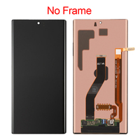 Écran tactile de remplacement Super AMOLED TFT pour Note10+ - Assemblage d'écran OLED d'origine Note 10 Plus avec cadre LCD pour Samsung N975F/DS
