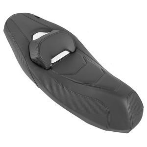 Siège de <span class=keywords><strong>moto</strong></span> double conducteur passager en cuir PU, coussin de selle confortable pour <span class=keywords><strong>Yamaha</strong></span> Nmax 125 Nmax 155 - Product Image 1