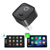 Adaptor CarPlay Android Auto Nirkabel Berkabel Mini 2-in-1 Dongle dengan Garansi 1 Tahun WiFi 6 Auto-Connect Tanpa Lag