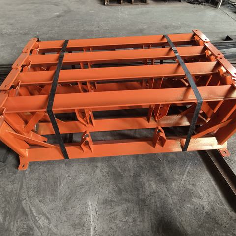 New Steel Belt Conveyor Carry Idler Frame Roller Support for Construction Transportation Industrial Farm & Retail Industries
