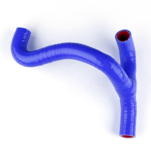 SS534 NOUVELLE ARRIVÉE BONNE QUALITÉ Kit de tuyau d'eau de radiateur en silicone pour <span class=keywords><strong>KTM</strong></span> 50SX 2012-2019 / <span class=keywords><strong>50</strong></span> <span class=keywords><strong>SX</strong></span> <span class=keywords><strong>Mini</strong></span> 2012-2017 - Product Image 3