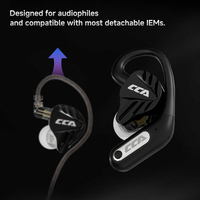 Module de mise à niveau sans fil CCA MX1 Bluetooth V6.0 pour écouteurs HIFI avec connecteur 2 broches 0,75/0,78 mm C/H