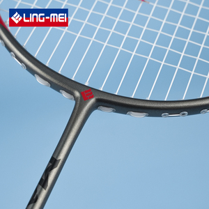 Raqueta de Bádminton LINGMEI Mars <span class=keywords><strong>ONE</strong></span> de Alta Calidad y Diseño Elegante, Profesional, de Fibra de Carbono 4U/5U - Product Image 3