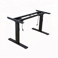 Pata de Mesa Eléctrica Extraíble, Ajustable en Altura, de Aleación de Hierro y Aluminio, para Hogar, Oficina, Cocina, Hotel, Dormitorio, Exterior