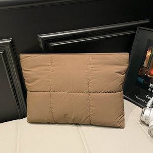 Nylon Waterproof Laptop Bag Business Quilted Portable Lightweight <b>Pillow</b> <b>Cloud</b> Puffy Sleeve Korean Perfume Slim In Briefcase - Product Image 2