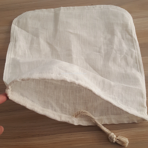 Tái Sử Dụng 200-Micron Lưới Tốt Cây Gai Dầu Dây Kéo Túi Với Không Microplastic Và Hóa Chất Độc Hại Cho Sữa Hạt - Product Image 4