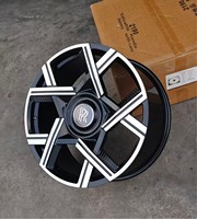 Jantes en alliage d'aluminium sur mesure ODM avec motif de boulons personnalisé, 15-22 pouces, ajustement universel