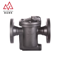 Válvula Trampa de Vapor Tipo Cubo Invertido Vertical con Brida de Acero Fundido ASME B16.34 DN20 DN50 DN88 PN25 WSB con Diseño de Sello de Agua