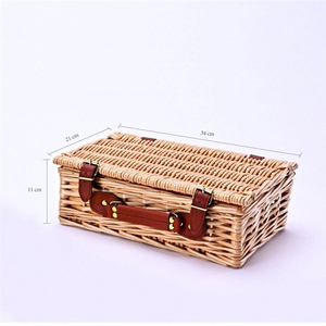 Factory Direct Online Shopping <strong>Cheap</strong> Handicraft Sustainable Eco-Friendly Natural Color <strong>Empty</strong> Wicker Willow Rattan Storage <strong>Basket</strong> - Product Image 4