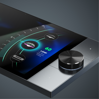 Interrupteur intelligent Android rotatif de 10 pouces, IPS, domotique, application Tuya, protocole sans fil Zigbee, alimentation USB, prise US, utilisation en hôtel