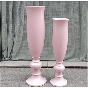 Macetas Grandes Redondas de Fibra de Vidrio para Exteriores, Jardineras Decorativas Grandes para Patio y Balcón, Material de Cemento - Product Image 4