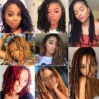 Prix de Gros, Qualité Supérieure, Dreadlocks Faits à la Main en Cheveux Humains, Tresses Faux Locs au Crochet, Dreadlocks Indiens