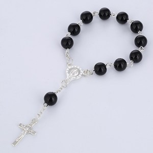 Perle <span class=keywords><strong>de</strong></span> verre croix chapelet baptême baptême religion église événement <span class=keywords><strong>mariage</strong></span> <span class=keywords><strong>1</strong></span>ère communion bébé douche <span class=keywords><strong>cadeau</strong></span> <span class=keywords><strong>de</strong></span> Pâques - Product Image 1