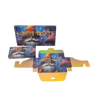 Sobre <span class=keywords><strong>de</strong></span> Lujo <span class=keywords><strong>para</strong></span> Empaque <span class=keywords><strong>de</strong></span> Barra <span class=keywords><strong>de</strong></span> Chocolate con Diseño Láser, Personalización Completa a Todo Color por Ambos Lados, Caja <span class=keywords><strong>de</strong></span> Sobre Holográfica <span class=keywords><strong>de</strong></span> Papel - Product Image 6