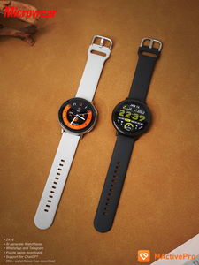 Nouvelle montre connectée AI Watch 4 ChatGPT avec écran AMOLED de 1,32 pouce, WhatsApp, Telegram, réponse aux messages, appels BT 5.4, NFC, charge sans fil - Product Image 4