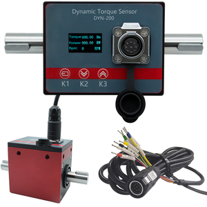 10Nm Torque Sensor 50Nm 100Nm Square Driver Rotating Torque Measuring Speed Dynamic Rotary Torsion Transducer Contact Shaft - Product Image 1