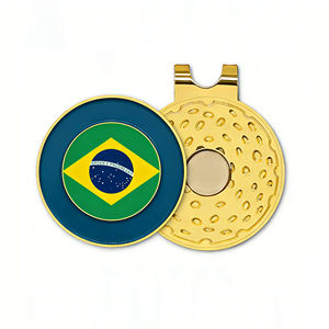 Clip per Cappelli Promozionali Personalizzati, Spille per Cappelli in Lega di Zinco Smaltata, Clip Magnetiche per Cappelli da Baseball, Marcatore Magnetico per Palline da Golf - Product Image 1